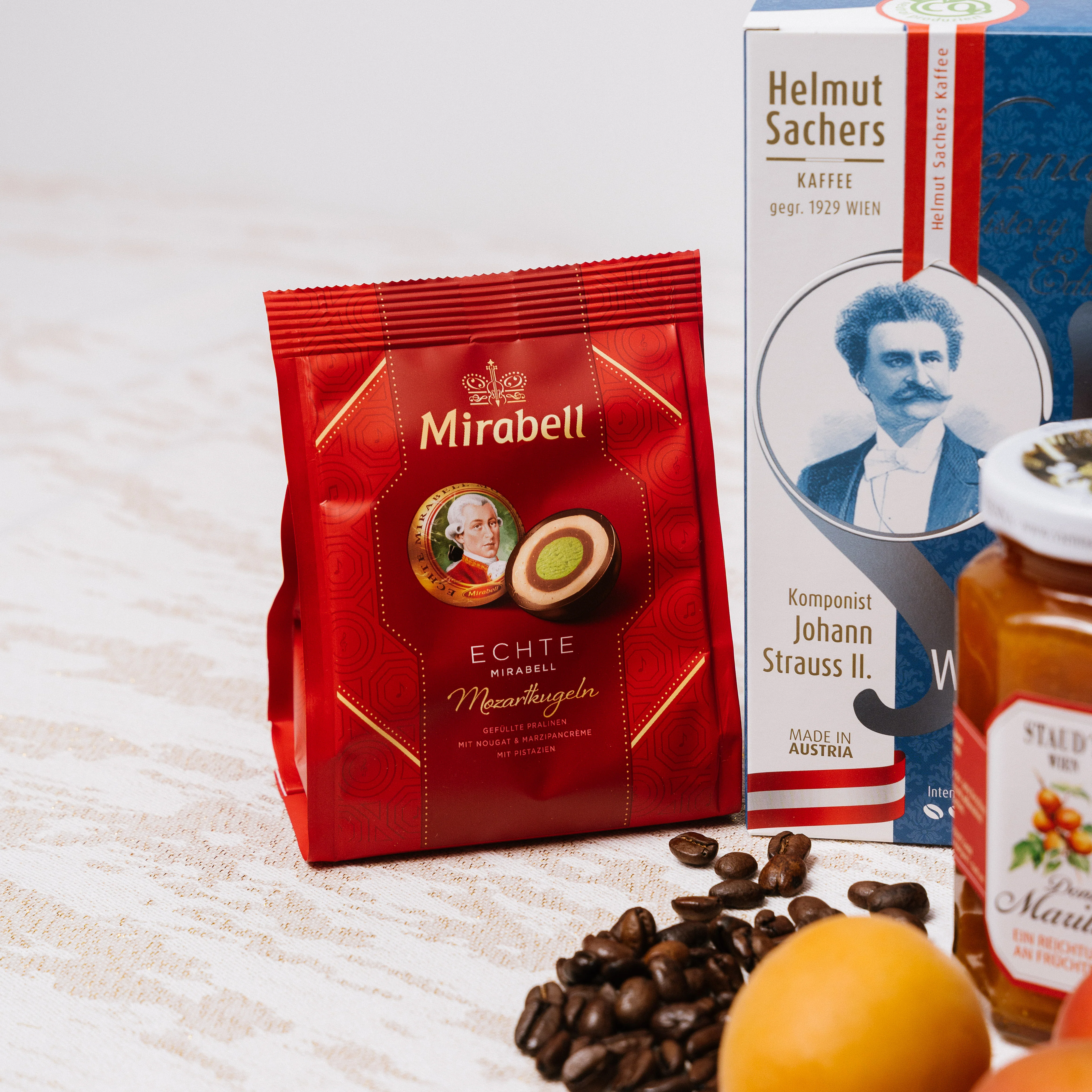 Austrian Gift Hamper – Medium | Austrian Wine, Coffee & Pantry Gift - Image 4