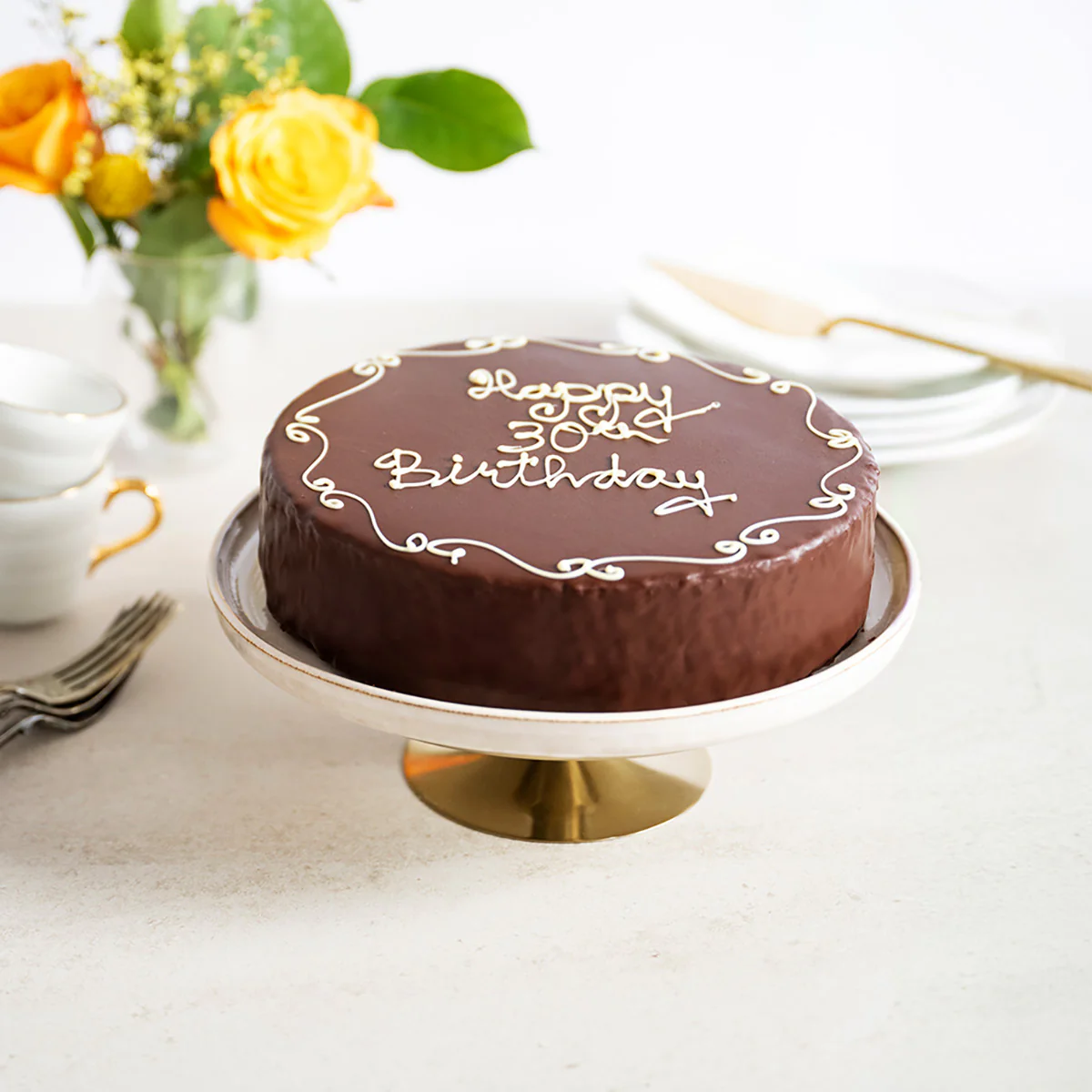 Austrian Celebration Cake – Personalised Cake with Your Message