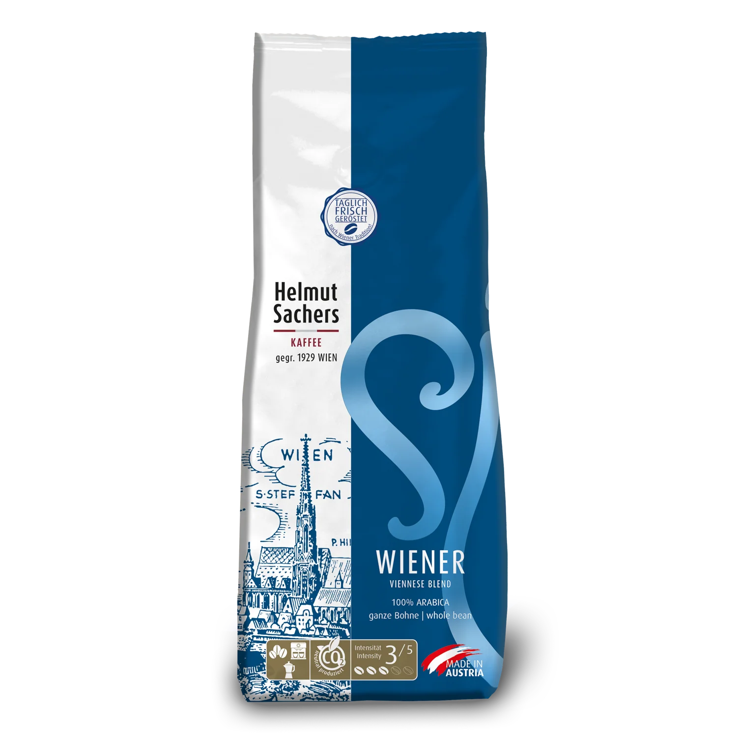 Helmut Sacher's Kaffee - Wiener Mischung 250g Viennese Ground Coffee - Image 2
