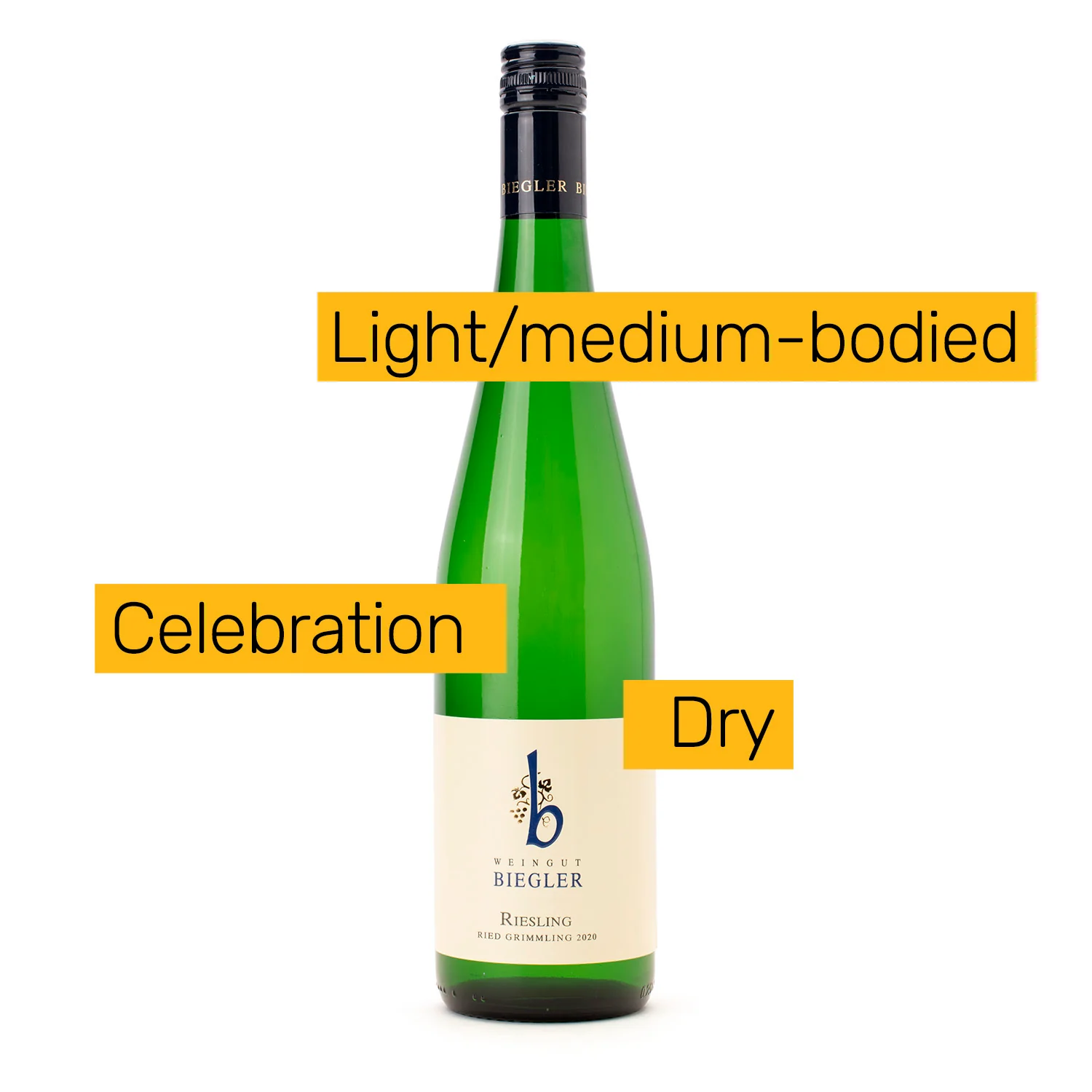 Riesling “Grimmling” – Biegler, Thermenregion Austrian Riesling Wine - Image 2
