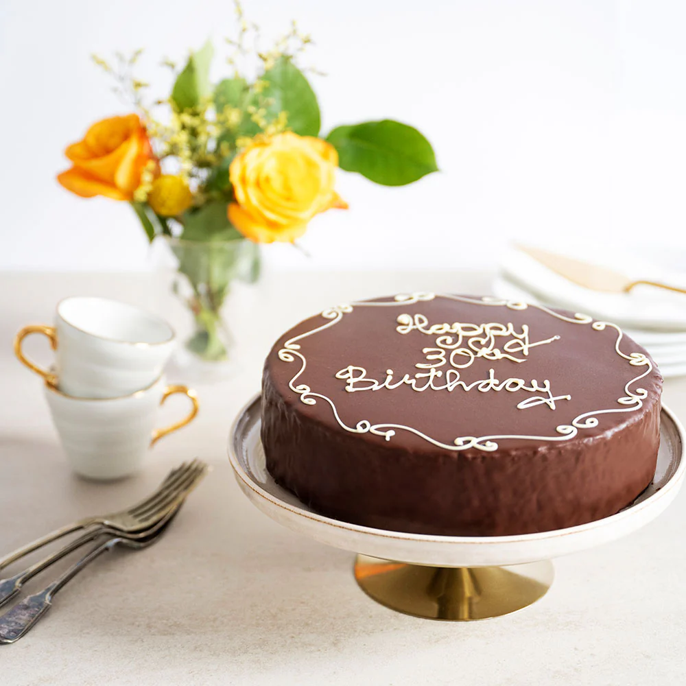 Sachertorte Celebration Cake | Same Day Cake Delivery London - Image 2