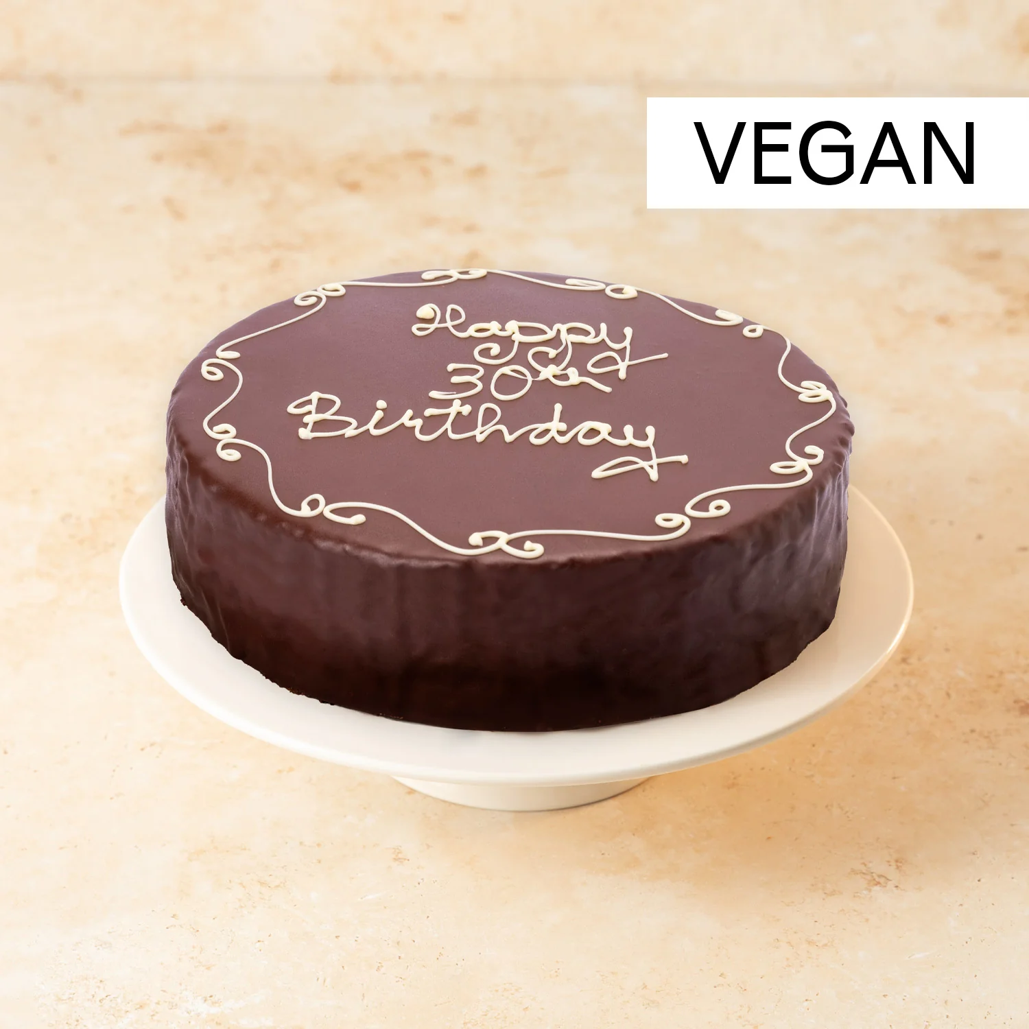 Sachertorte Vegan Celebration Cake – Plant-Based Chocolate Cake