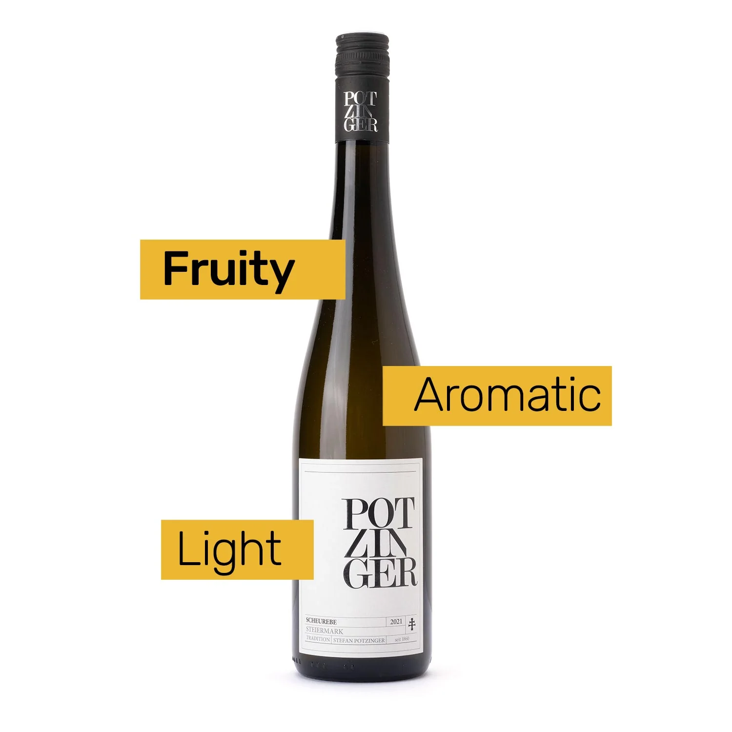 Scheurebe White Wine, Stefan Potzinger, Südsteiermark Austria - Image 2