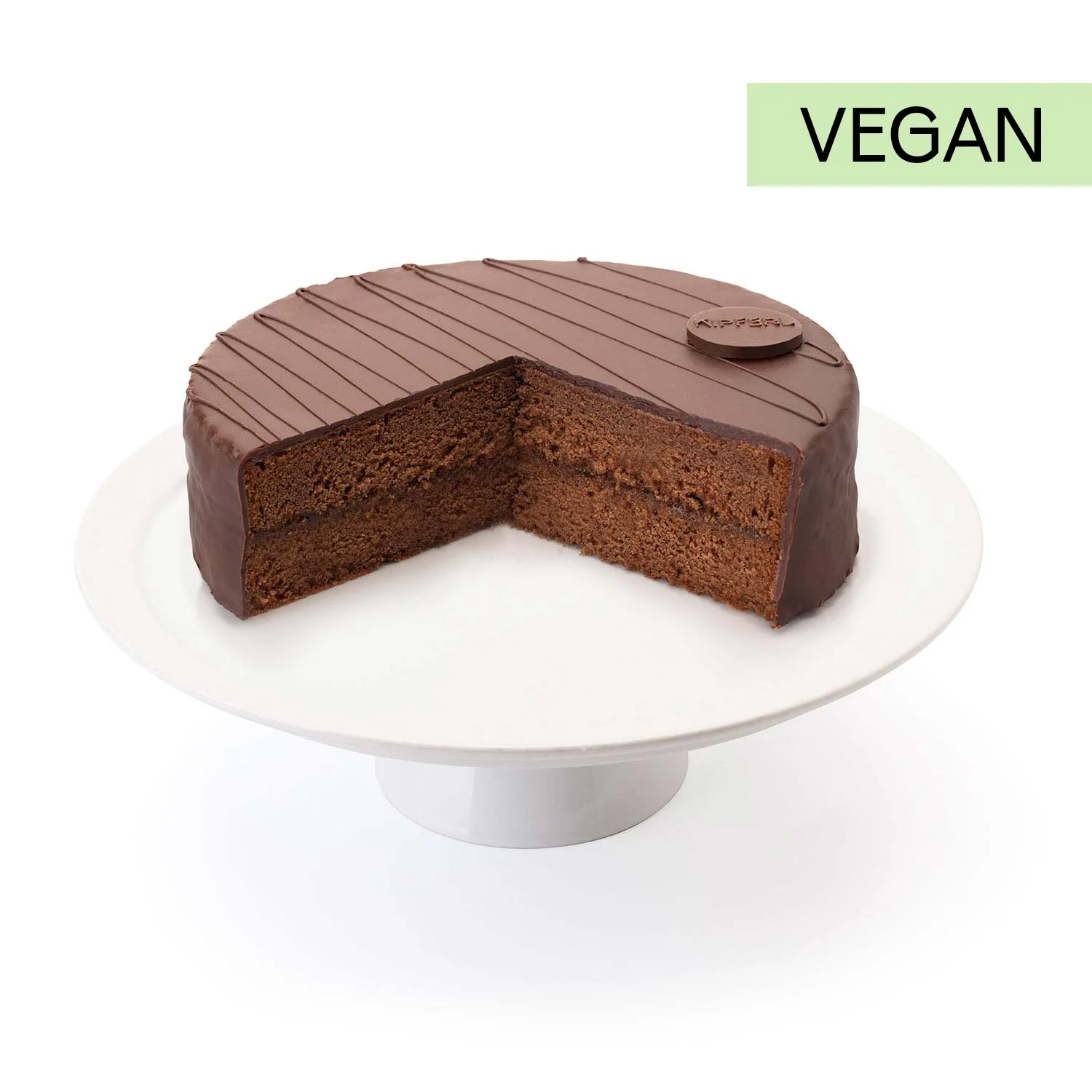 Vegan Sachertorte – Austrian Chocolate Cake (Plant-Based) - Image 4